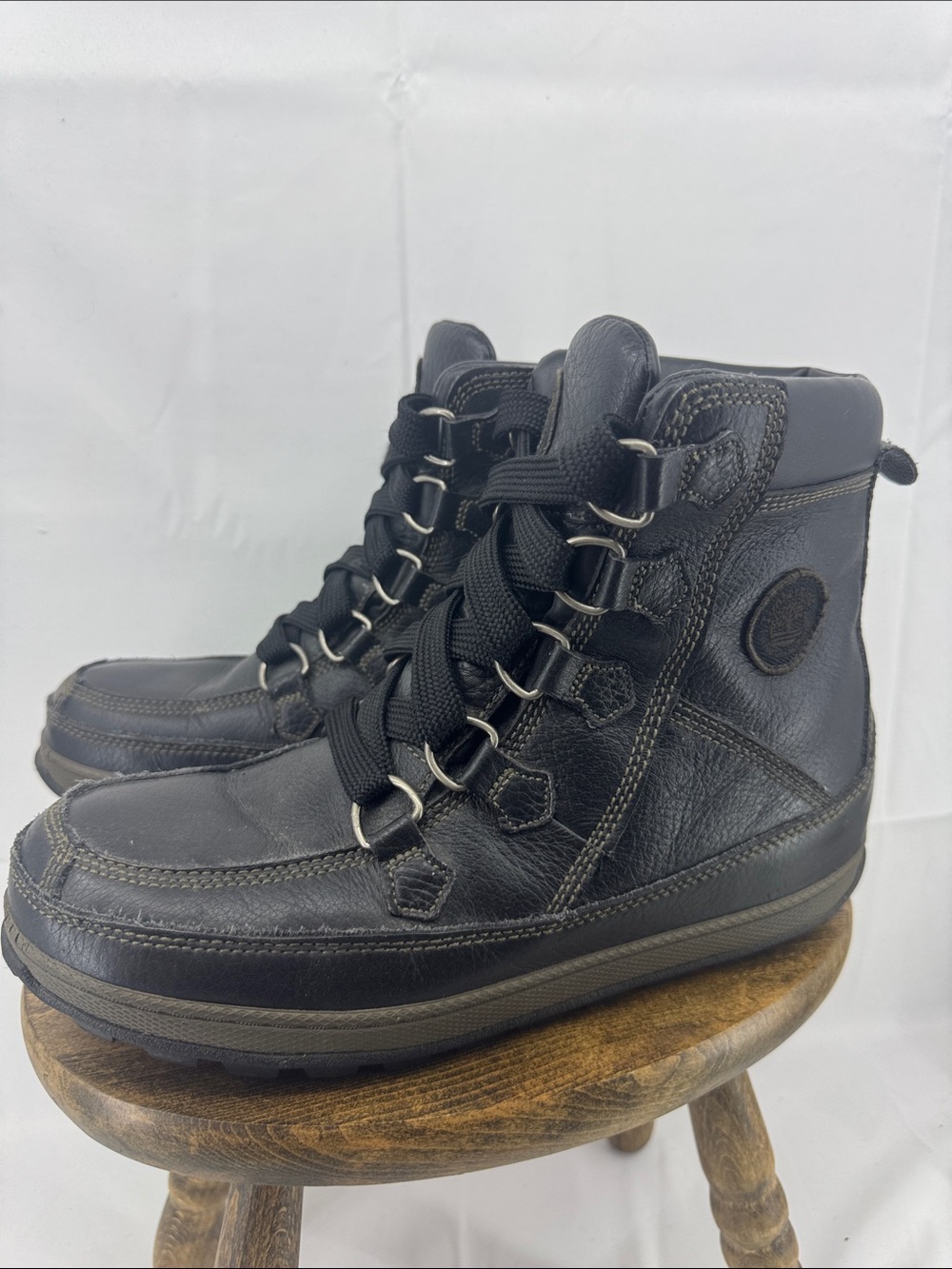 Timberland Mens Chillbert Waterproof Insulated Lace-up Leather Boots, sz 8.5